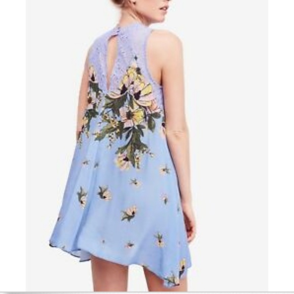 Intimately Free People • Purple, Floral Slip Dress - Picture 6 of 8